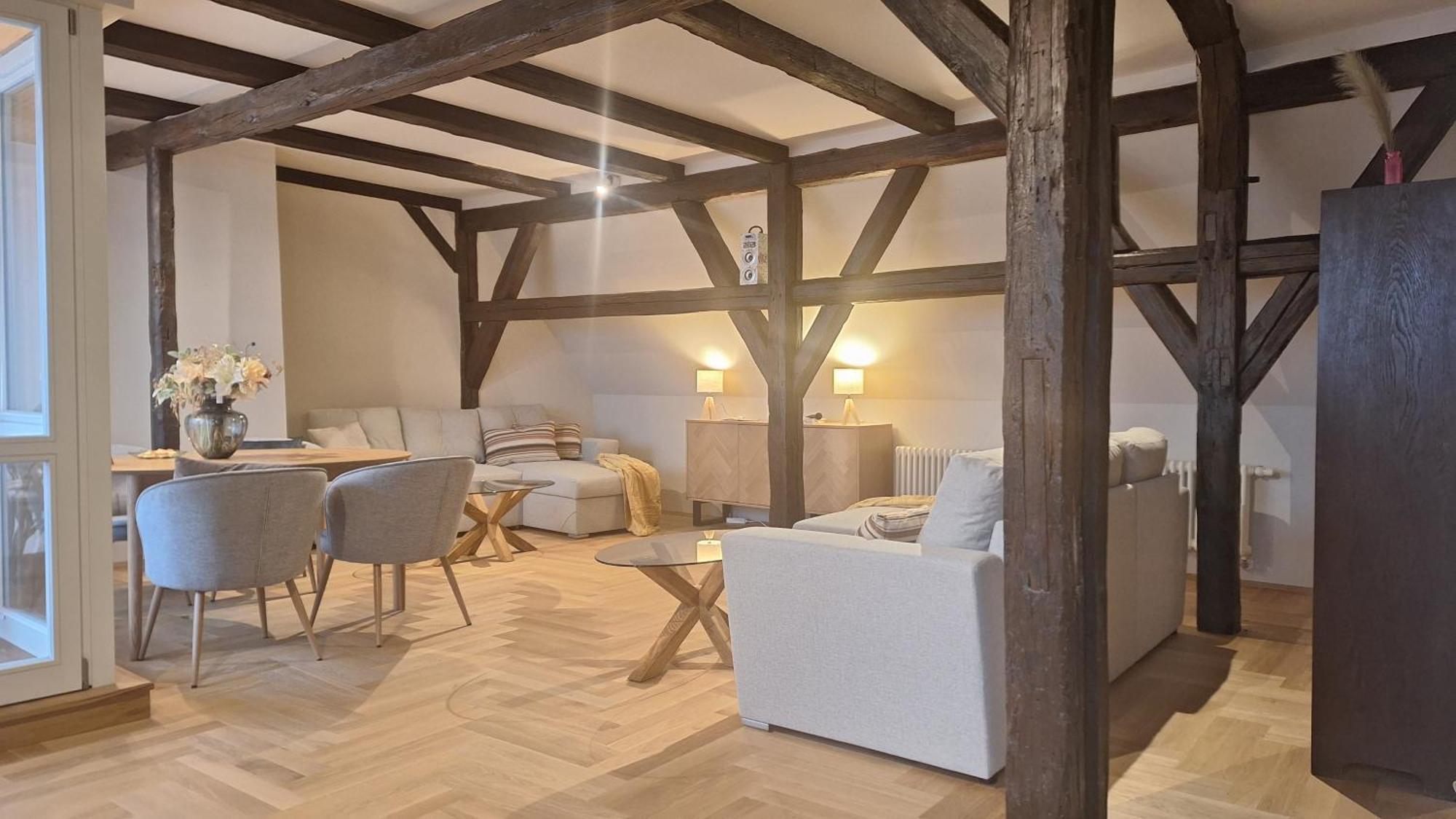 Stadtpalais Bellevue-Suite 3- Zimmer- Maisonettewohnung Mit Dachterrasse Maximal 4 Personen Budziszyn Zewnętrze zdjęcie