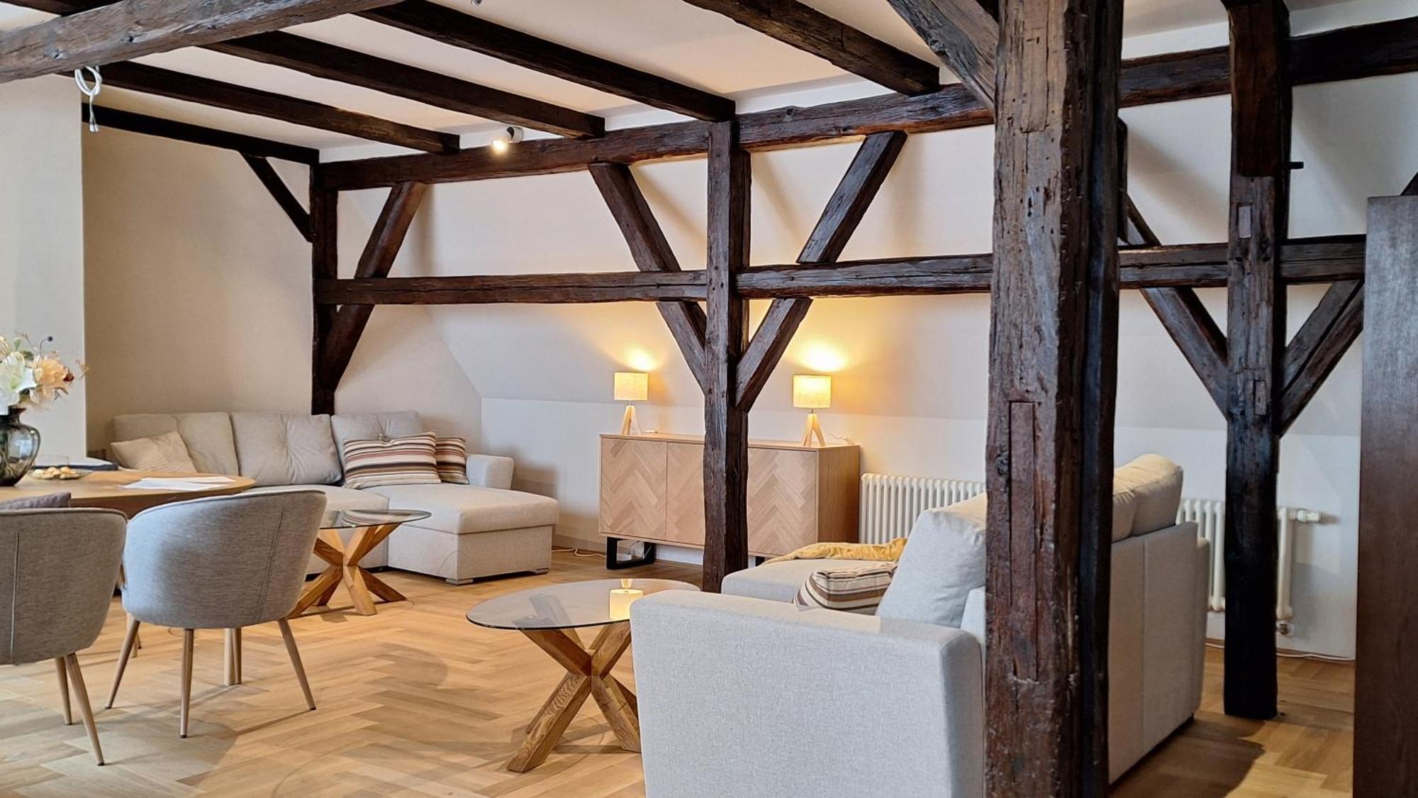 Stadtpalais Bellevue-Suite 3- Zimmer- Maisonettewohnung Mit Dachterrasse Maximal 4 Personen Budziszyn Zewnętrze zdjęcie