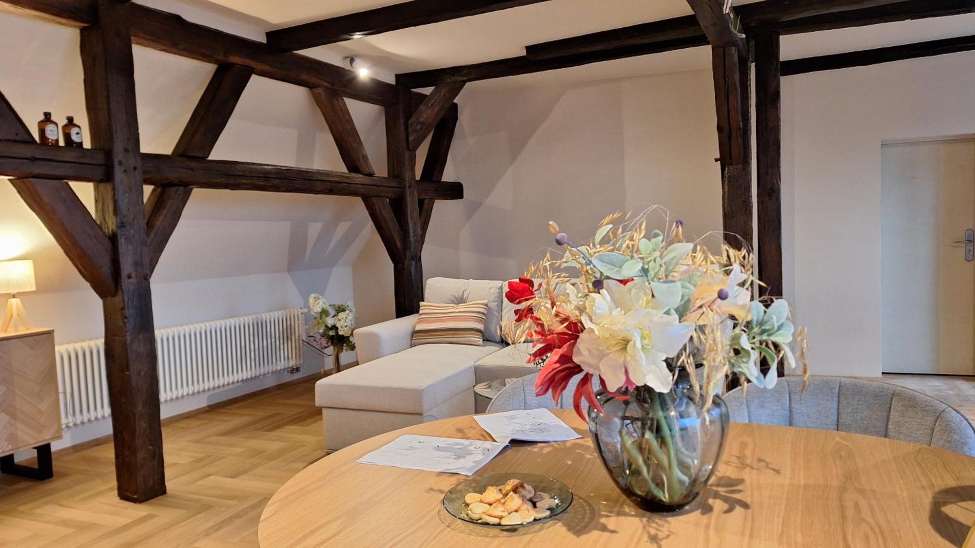 Stadtpalais Bellevue-Suite 3- Zimmer- Maisonettewohnung Mit Dachterrasse Maximal 4 Personen Budziszyn Zewnętrze zdjęcie