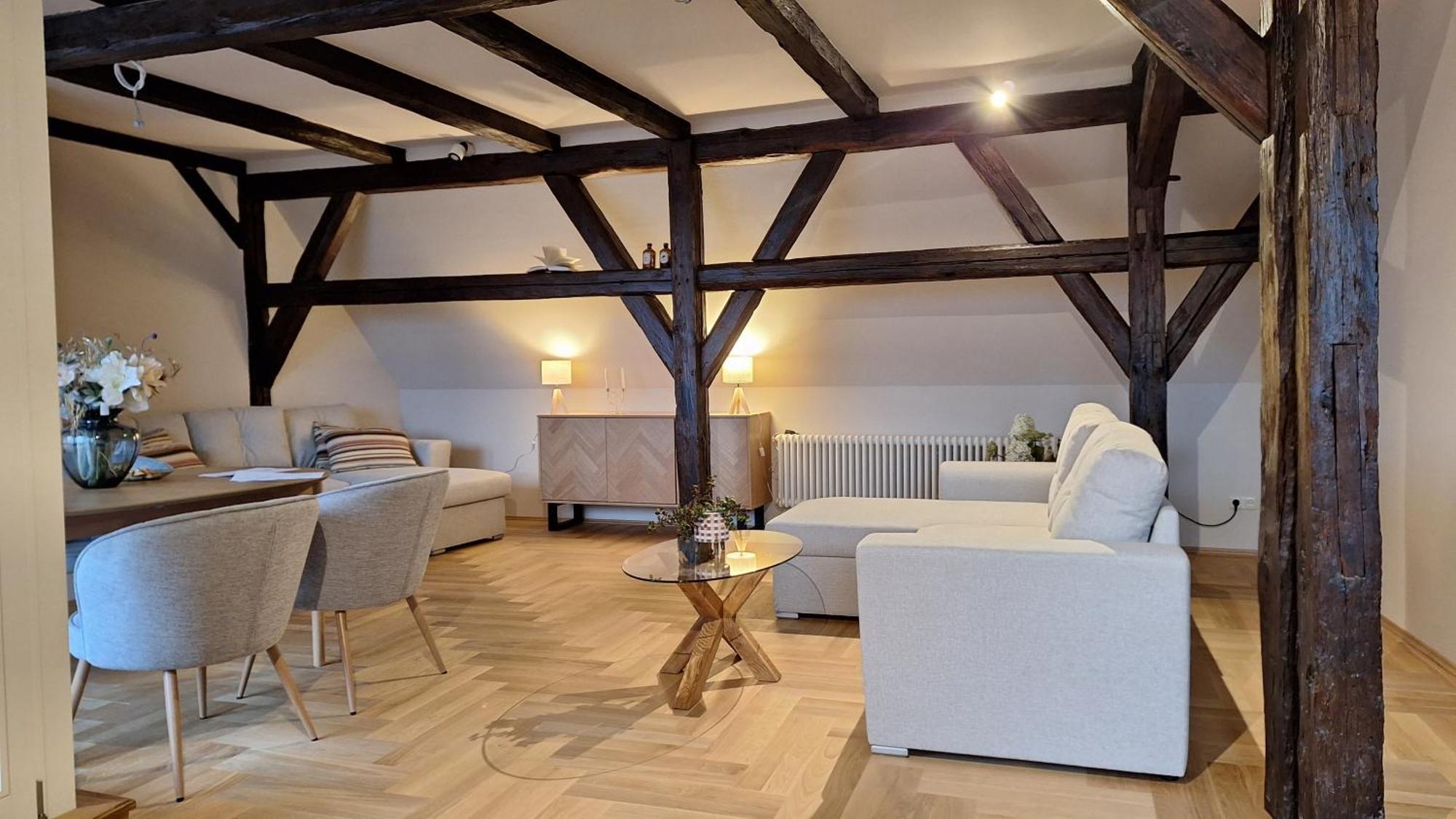 Stadtpalais Bellevue-Suite 3- Zimmer- Maisonettewohnung Mit Dachterrasse Maximal 4 Personen Budziszyn Zewnętrze zdjęcie