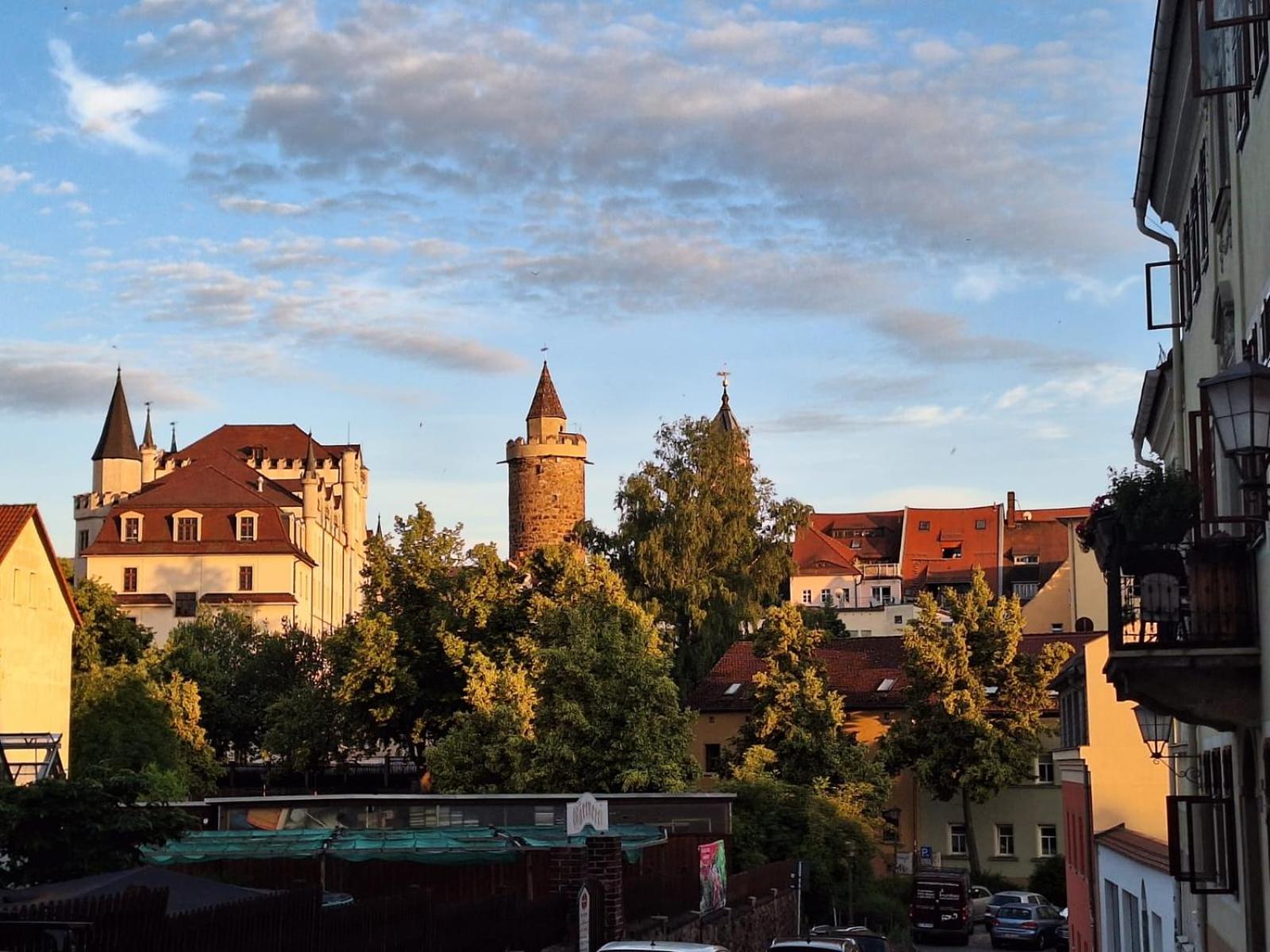 Stadtpalais Bellevue-Suite 3- Zimmer- Maisonettewohnung Mit Dachterrasse Maximal 4 Personen Budziszyn Zewnętrze zdjęcie